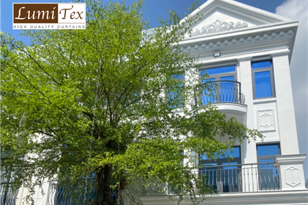 Thi công rèm cửa cao cấp tại Biệt thự Vinhomes Marina - Hải Phòng
