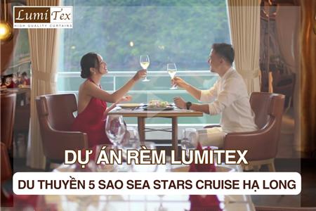 Dự án lắp đặt rèm cửa tại Du thuyền 5 sao Sea Stars Cruise Hạ Long