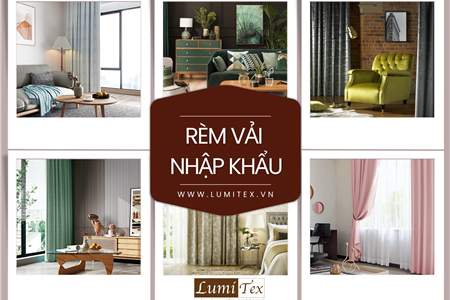 Lumitex chuyên phân phối rèm vải nhập khẩu cao cấp, chính hãng, giá tốt