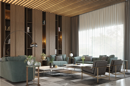 Lumitex chuyên tư vấn lắp đặt rèm cửa căn hộ penthouse cao cấp