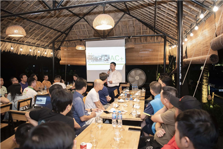 Lumitex tham gia sự kiện giao lưu CLB AC+ Nhà thầu uy tín xây dựng nội thất 