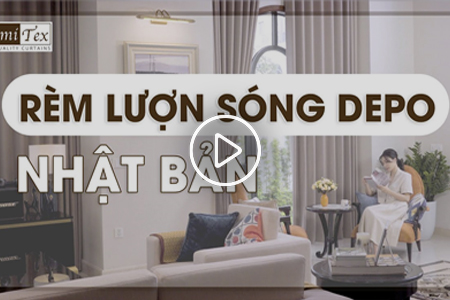Rèm lượn sóng DEPO Nhật Bản - Sang Trọng & Quyến Rũ