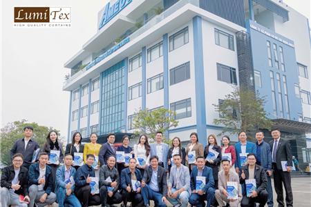 Rèm Lumitex Tham Dự Chuyến Làm Việc Tại Amecc Cùng Hội Doanh Nhân Cung Ứng KCN Việt Nam
