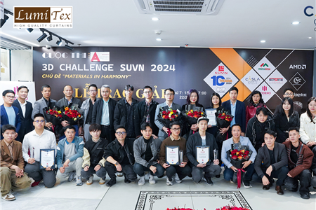 Rèm Lumitex Tham Dự Lễ Trao Giải Cuộc Thi 3D Challenge SUVN 2024 Tại Hà Nội
