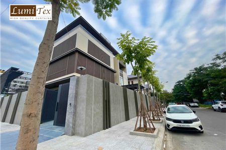 Thi công rèm cao cấp tại công trình nhà phố Lê Hồng Phong Hải Phòng