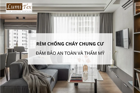 Rèm chống cháy chung cư Hoàng Huy Commerce đảm bảo an toàn và thẩm mỹ