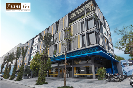 Thi công rèm cao cấp tại Showroom Gỗ An Cường chi nhánh Hoàn Kiếm, Hà Nội