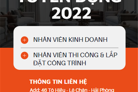 TUYỂN DỤNG 2022: Lumitex cần tuyển nhân viên kinh doanh & nhân viên thi công, lắp đặt công trình