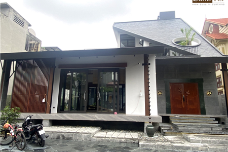 Công trình lắp đặt rèm vải cao cấp Nhật Bản, rèm sáo gỗ Hàn Quốc tại Hải An - Hải Phòng