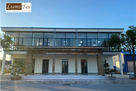 Thi công rèm cuốn Modero Hàn Quốc tại Tòa nhà Văn phòng Cảng Đình Vũ – Hải Phòng