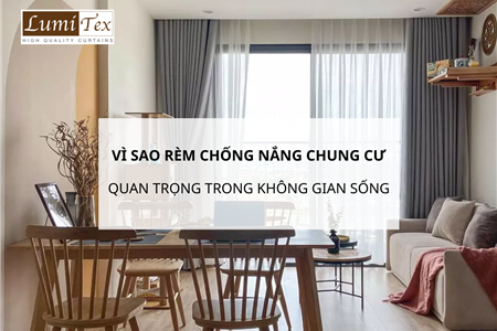 Vì sao rèm chống nắng chung cư ngày càng quan trọng trong không gian sống hiện đại