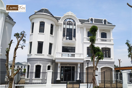 Thi công rèm cửa trọn gói tại Biệt thự Monaco Vinhomes Imperia