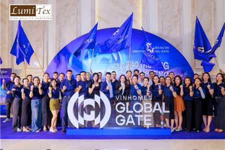 Rèm Lumitex tham dự lễ ra mắt dự án Vinhomes Global Gate (Cổ Loa) 