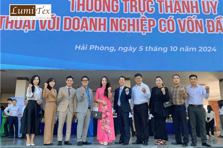 Hội nghị Thường trực Thành uỷ Hải Phòng gặp gỡ đối thoại với 500 doanh nghiệp FDI