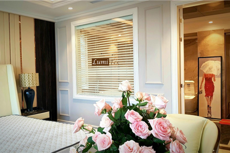 Lắp đặt rèm vải nhập khẩu cao cấp tại biệt thự anh Vũ - Vinhomes Imperia Hải Phòng 