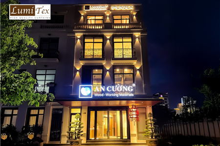 Thi công rèm cao cấp tại An Cường Show Gallery and Design Center Cần Thơ