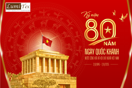 Thông báo nghỉ lễ Quốc khánh 2/9 – Lumitex Việt Nam
