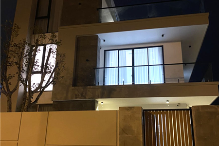 Lắp đặt rèm vải Nhật Bản cao cấp tại biệt thự chị Trang - Khu đô thị Cựu Viên Kiến An