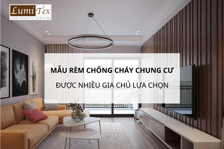 Mẫu rèm chống cháy chung cư Hoàng Huy được nhiều gia chủ lựa chọn