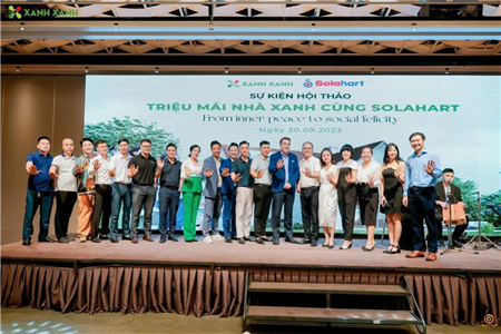 Mành Rèm Lumitex tham dự Hội thảo Triệu mái nhà Xanh cùng Solahart