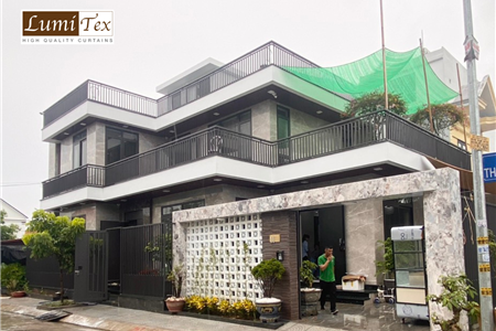 Thi công rèm cửa nhà phố trọn gói tại Dương Kinh Hải Phòng