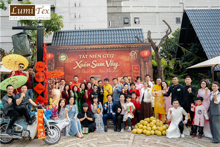 Rèm Lumitex đồng hành cùng GT12 Hải Phòng tại chương trình họp thường kỳ và Tiệc tất niên 2026
