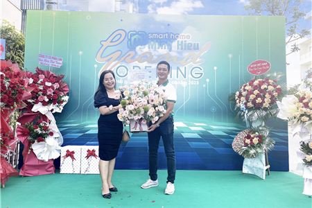 Mành Rèm Lumitex tham dự lễ khai trương Showroom Nhà thông minh Minh Hiếu