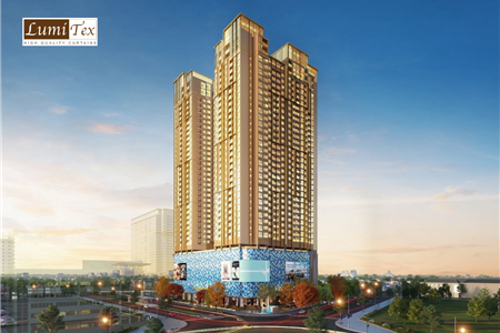 Thi công lắp đặt rèm cửa Chung cư The Diamond Residence