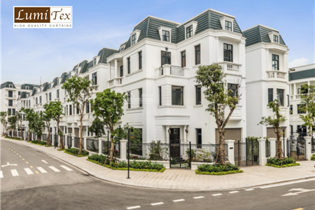 Thi công rèm cửa tại Biệt thự Manhattan Imperia Hải Phòng