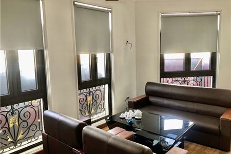 Lumitex thi công lắp đặt mành rèm cho văn phòng Bất động sản Khang Thịnh, Hoàng Huy Mall, Lê Chân, Hải Phòng