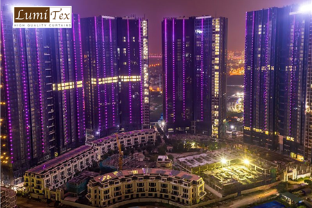 Dự án lắp đặt rèm vải cao cấp cho chung cư Sunshine City Hà Nội