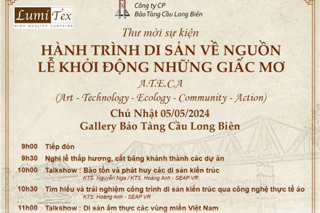 Lumitex tham dự sự kiện Hành trình di sản về nguồn - Lễ khởi động những giấc mơ