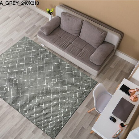 Thảm sợi ngắn Thổ Nhĩ Kỳ LE23F4902A_GREY_240X310