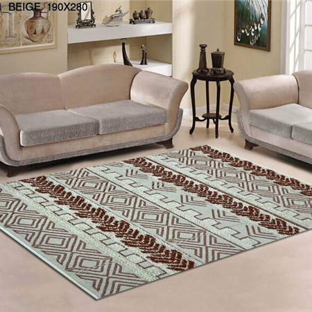 Thảm sợi ngắn Thổ Nhĩ Kỳ LE23W0001_BEIGE_190X280