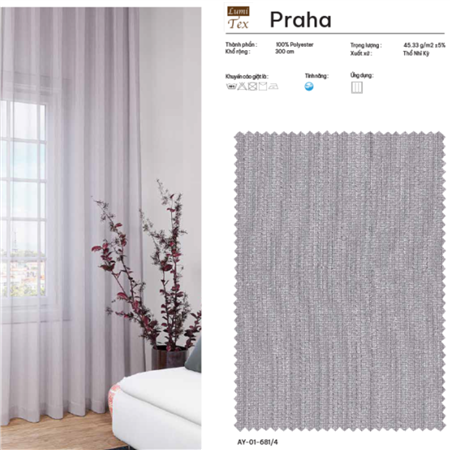 Rèm voan Thổ Nhĩ Kỳ mã PRAHA