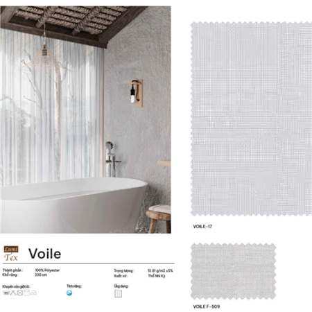 Rèm voan Thổ Nhĩ Kỳ mã VOILE