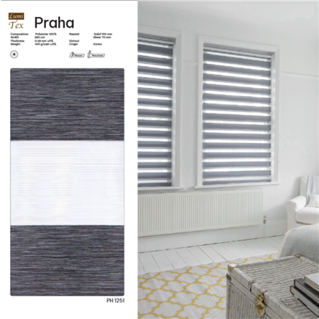 Rèm cuốn Combi mã PRAHA