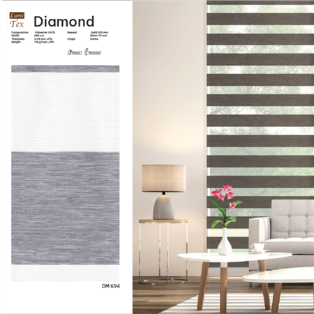 Rèm cuốn Combi mã DIAMOND