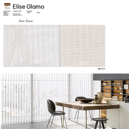 Mành đứng mã ELISE GLAMO