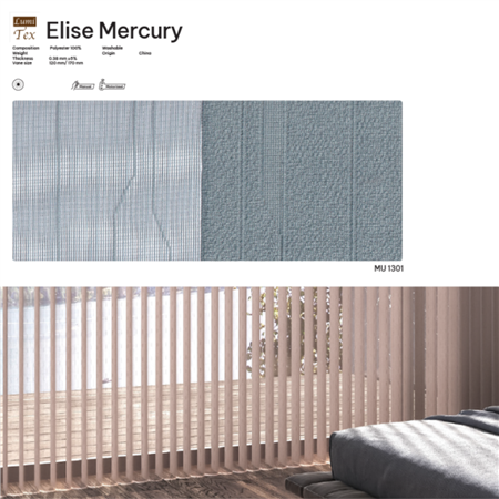Mành đứng mã ELISE MERCURY